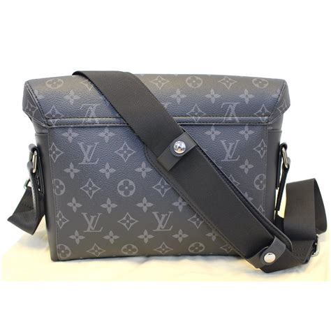 louis vuitton lona monogram eclipse messenger bag|lv monogram Messenger bag.